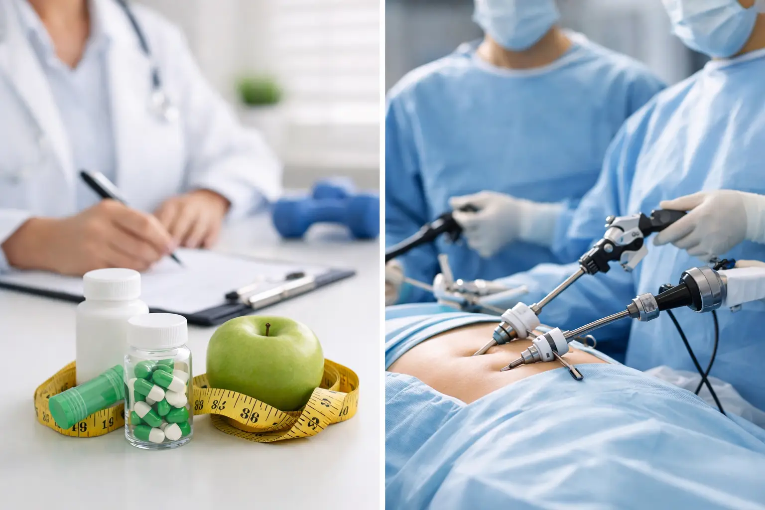 Medical Weight Loss vs Bariatric Surgery